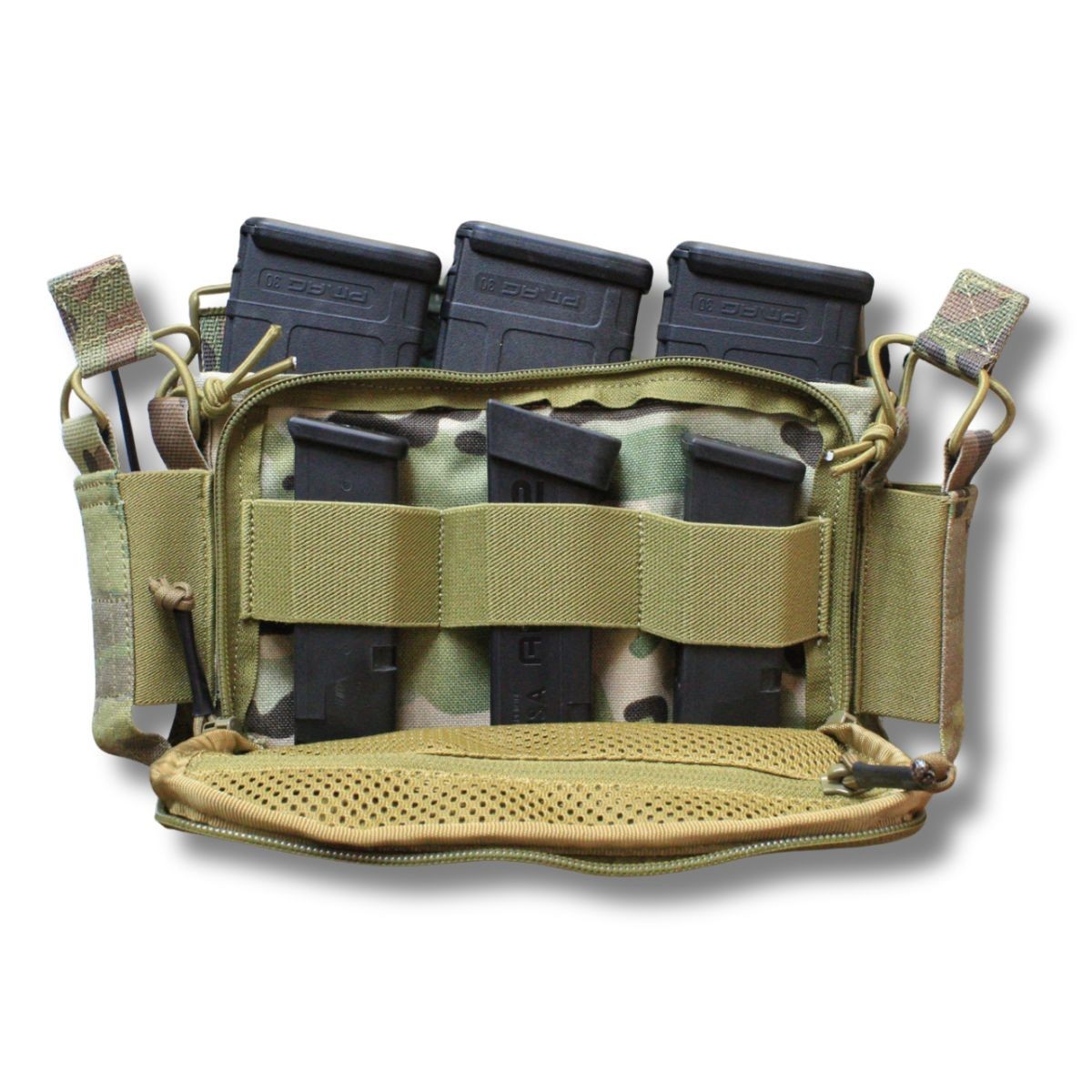 TS Slim Placard – 1000D Nylon MOLLE & Utility Panel - Camo