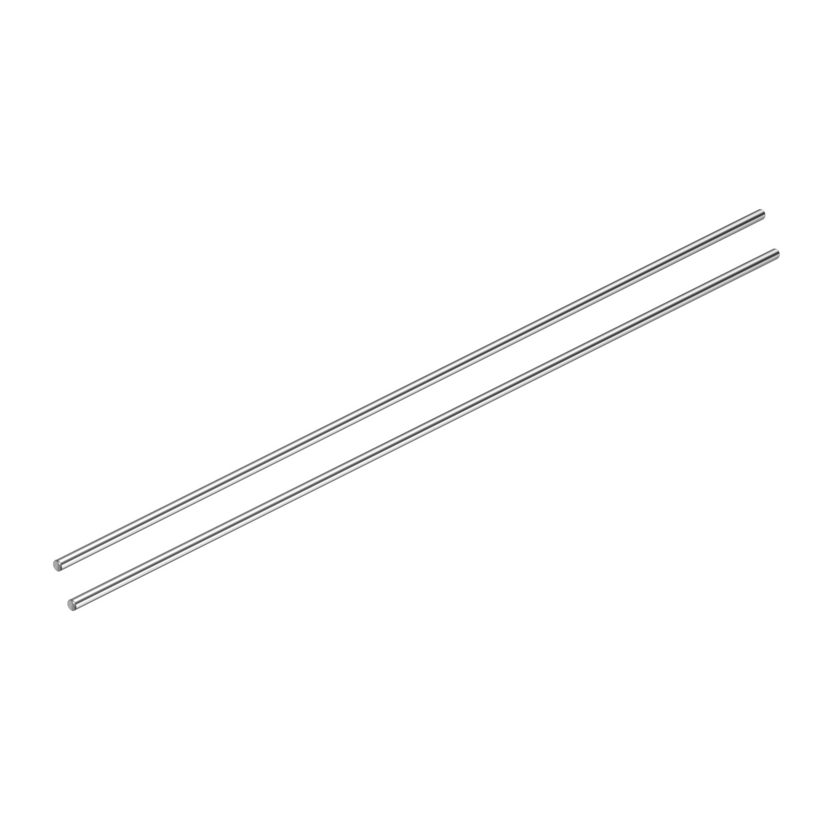 2pcs Linear Motion Rod Shaft Guide 5mmx300mm (0.197"x11.81") Hardened Steel