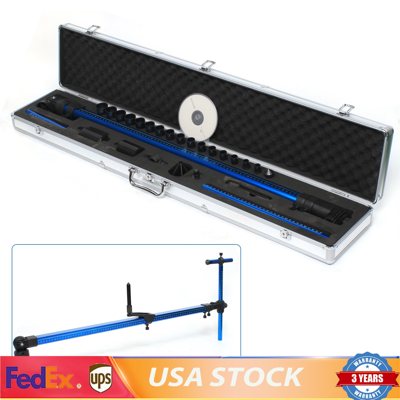2023 NEW 2D Measuring System Auto Body Frame Machine Tram Gauge Perfect Solution