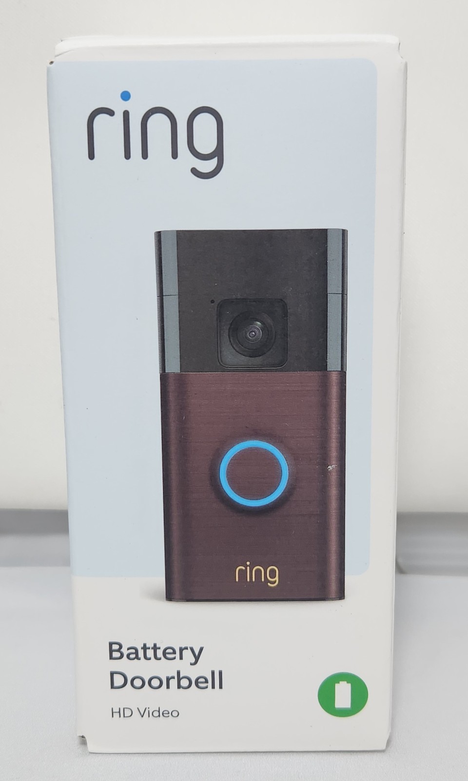 2024 Ring Battery Doorbell: Venetian Bronze – New in Box