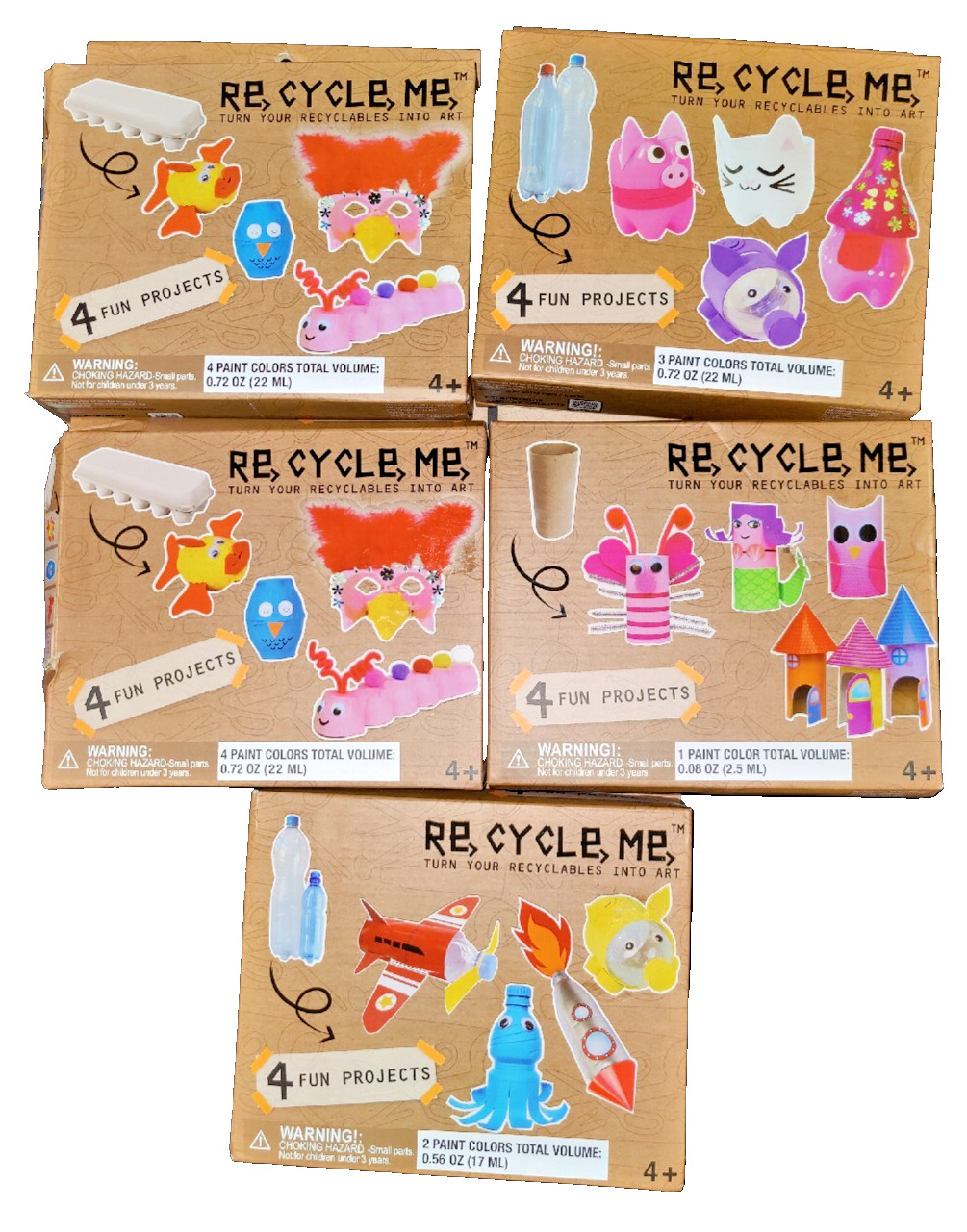 Recycle Me Environmentally Sustainable Kids Art Kit