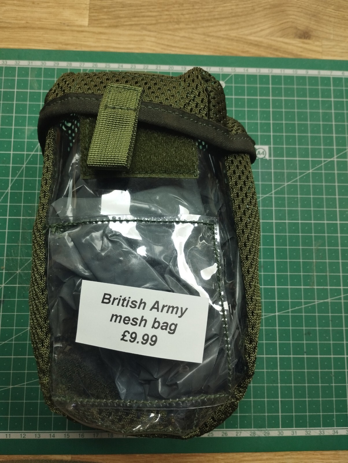 British Army mesh bag Bush Craft Metal Detecting Foraging