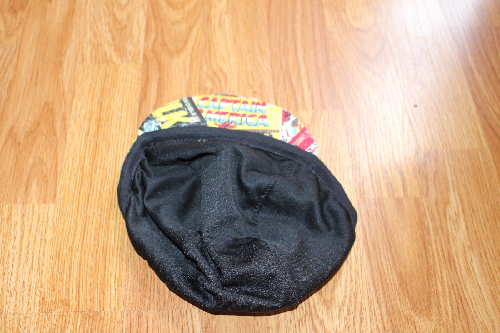 CYCLING CAP MARVEL COMIC HANDMADE IN USA ONE SIZE ANY SIZE