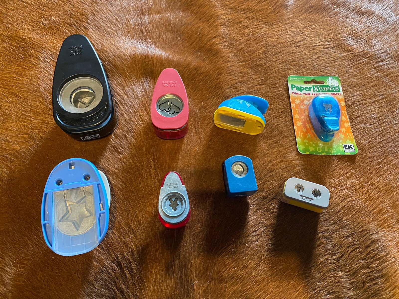 Scrapbooking Paper Hole Punch Shapes And Sizes Lot Crafting
