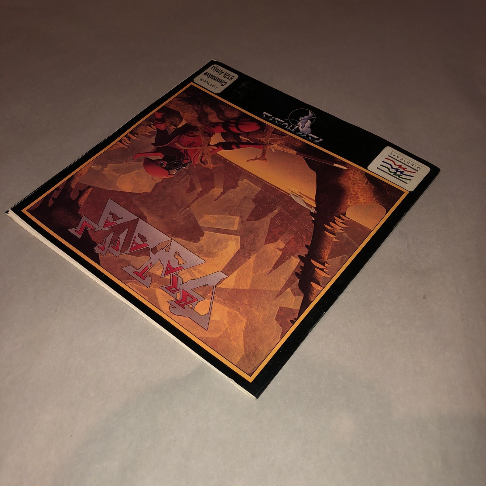 UNTESTED Commodore Amiga BRATACCAS Complete Computer Game w Poster VGC
