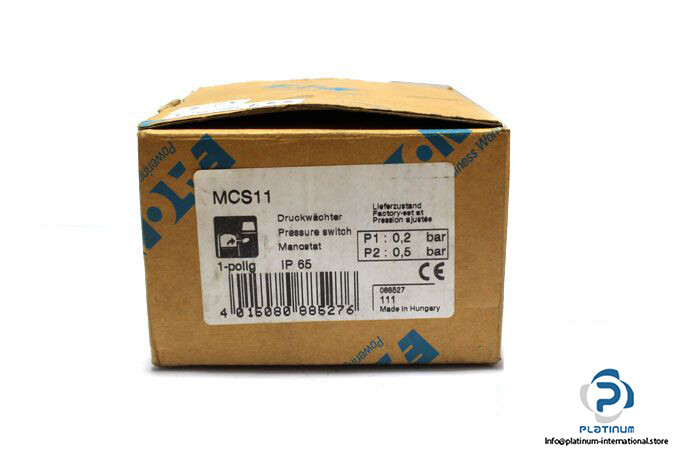 EATON MCS11 PRESSURE SWITCH