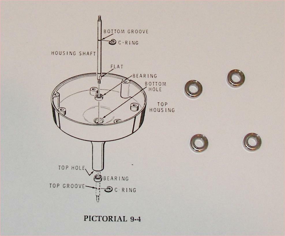 Heathkit Weather Station Bearings  ** New **  ID-4001 / ID-5001