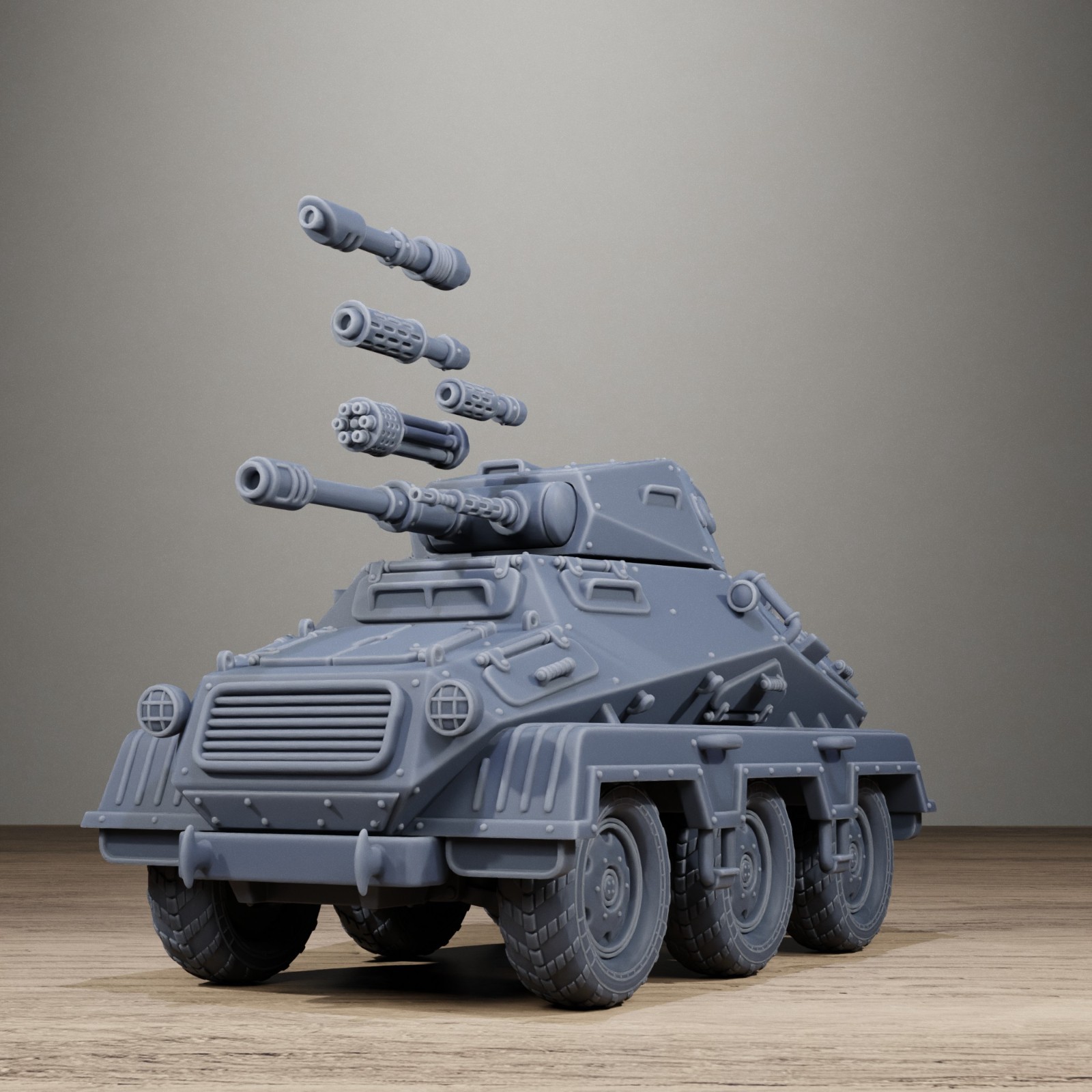 GrimGuard Iron Tank and Crew from Station Forge.