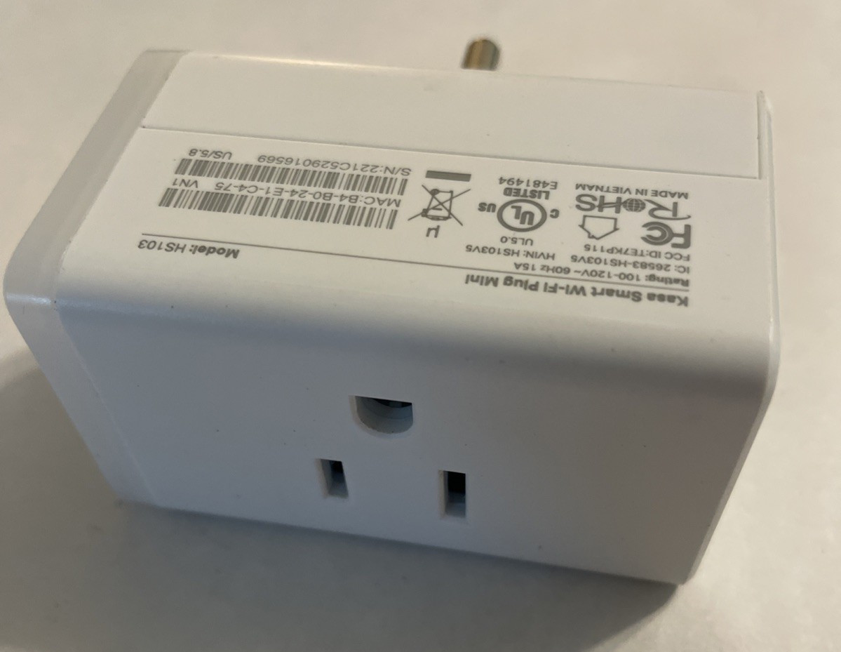 TP-LINK HS103 Kasa Smart Wi-Fi Plug Mini, Open Box