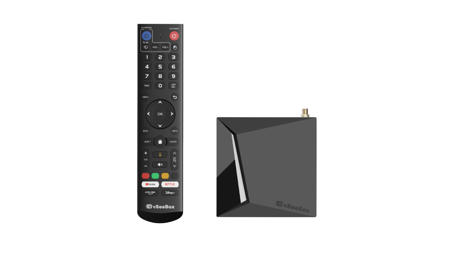 vSeeBox V5 Pro Smart Streaming Media Box Android 12 Quad Core Processor