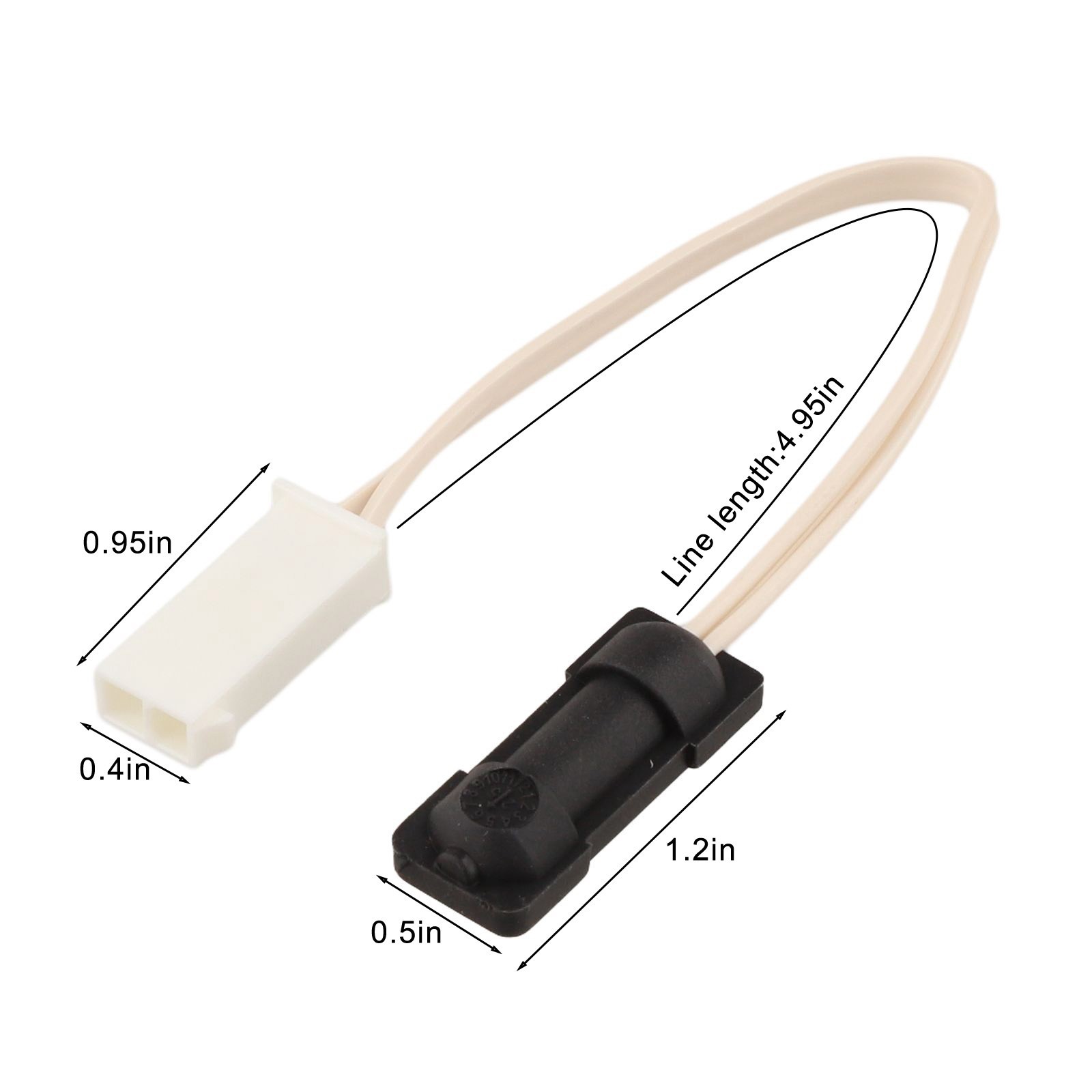 2PCS Thermistor Sensor for NORCOLD RV Fridge Replacement 629409 For 2118 Series