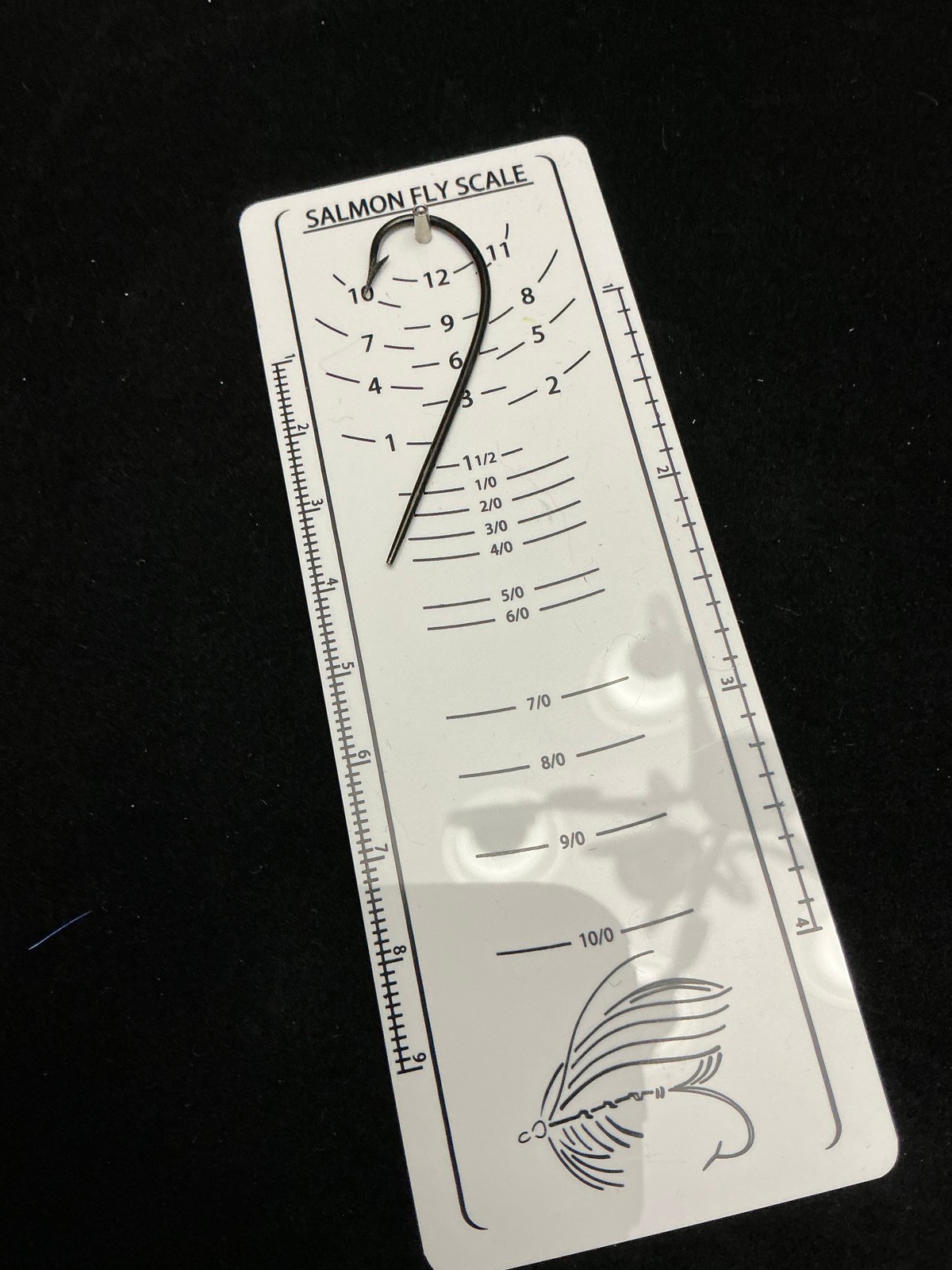 Modern Salmon Hook Scale