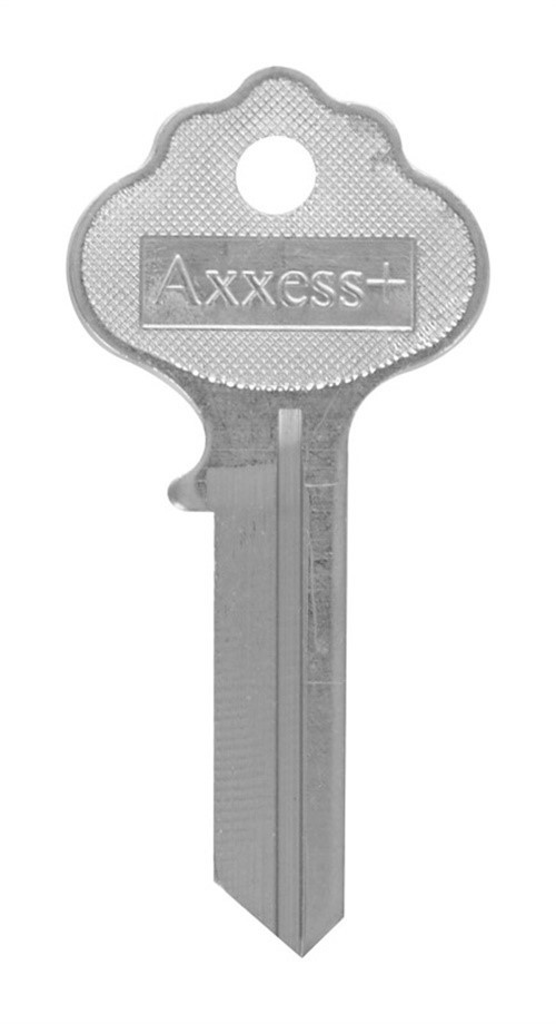Hillman 88551 Brass Nickel #73 Traditional Single Sided Blank Key (Pack of 4)