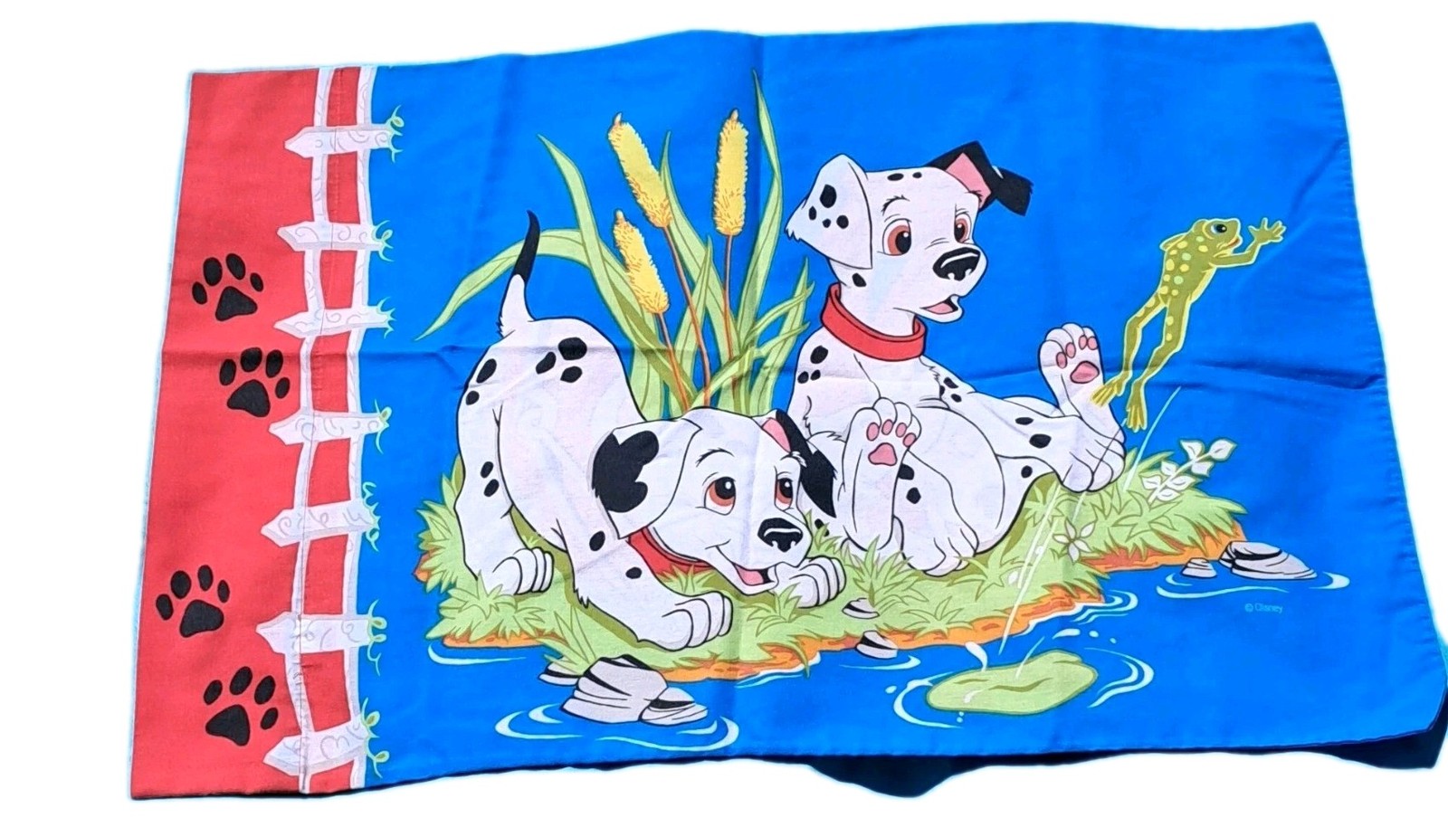 Vintage Disney 101 Dalmatians Sheet Set Full Size Cotton Polyester Complete Set
