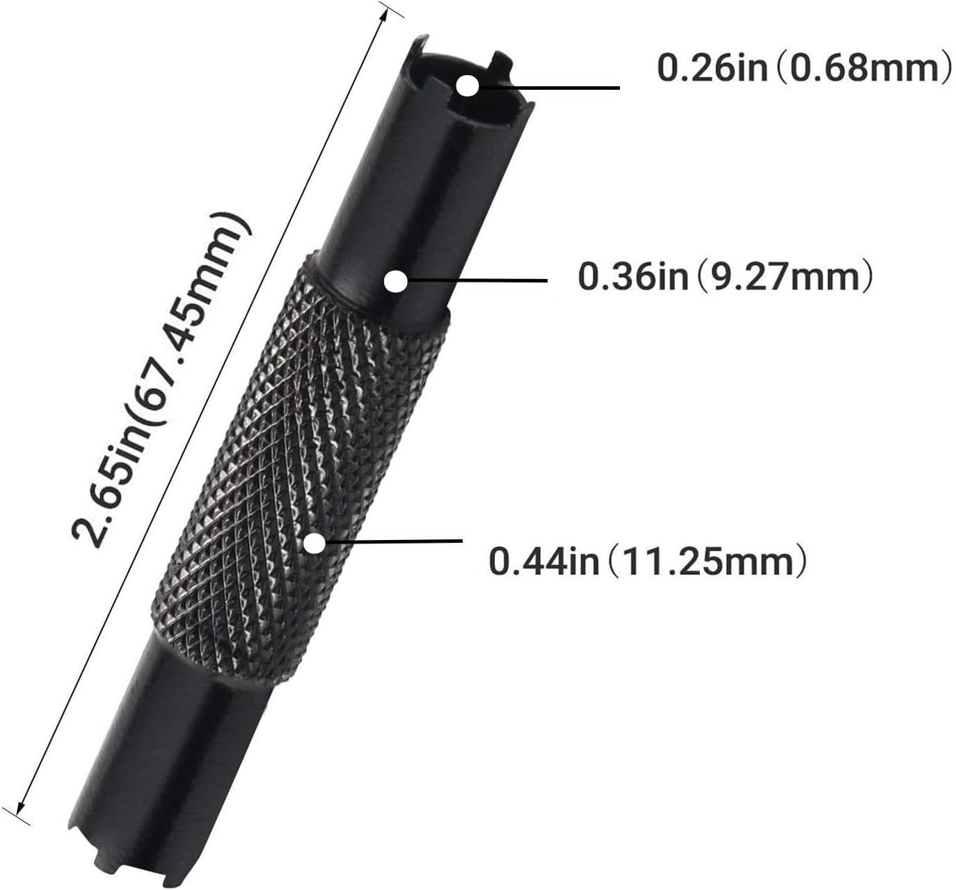 1 PCS Front Sight Tool Precise Front Sight Adjustment Tool with 4 & 5 Prong For