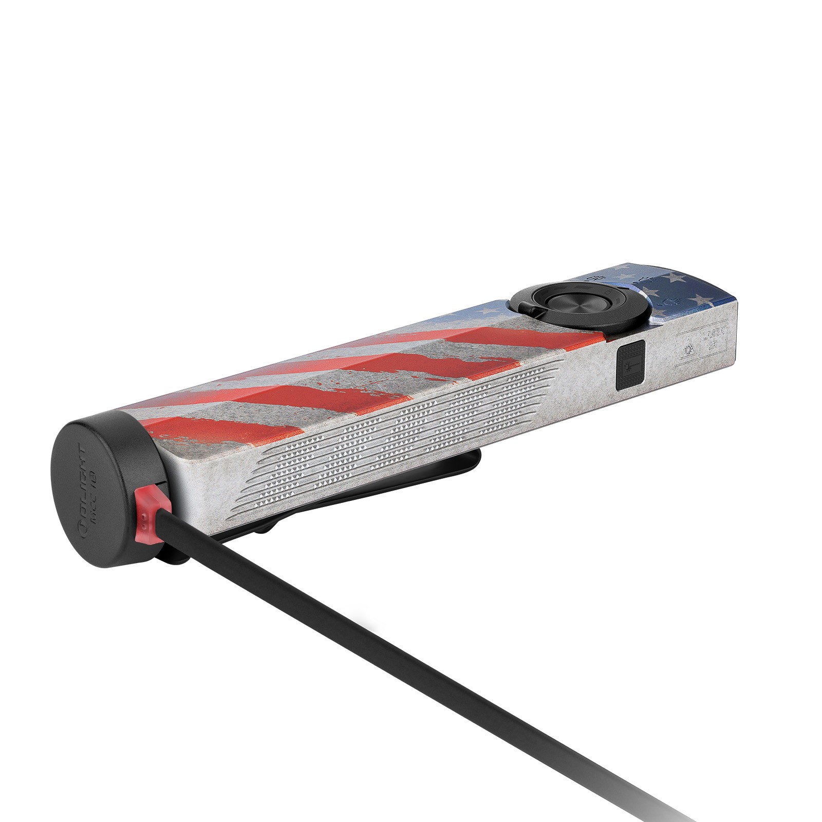 Olight ArkPro Class 3R & Baton 4 Pro Stars & Stripes Edition CW Flashlights