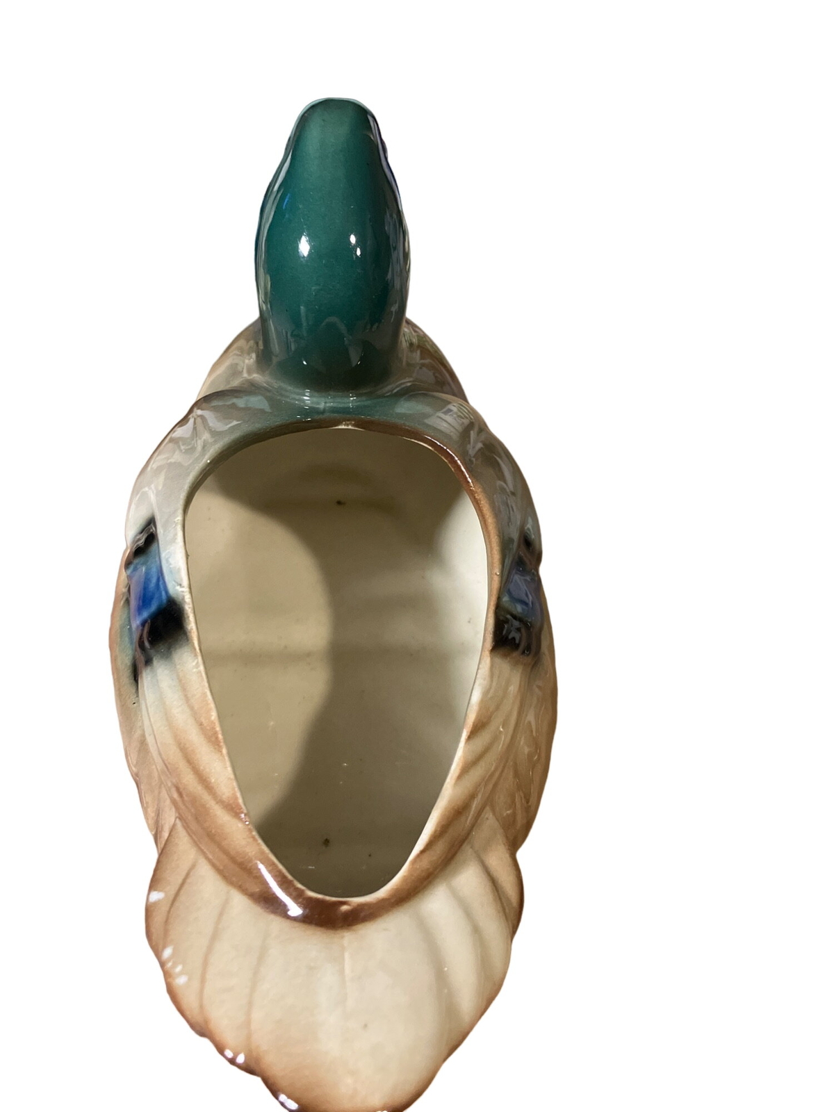 Painted Mallard Duck planter
