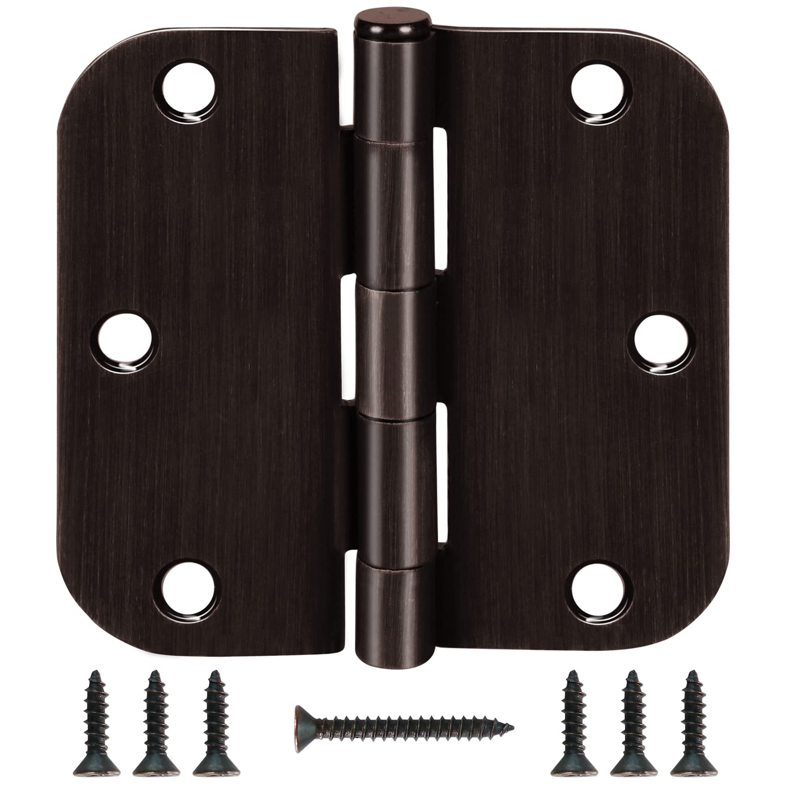 Door Hinges Oil Rubbed Bronze Door Hinges 3.5Inch Hinges for Doors Interior Door