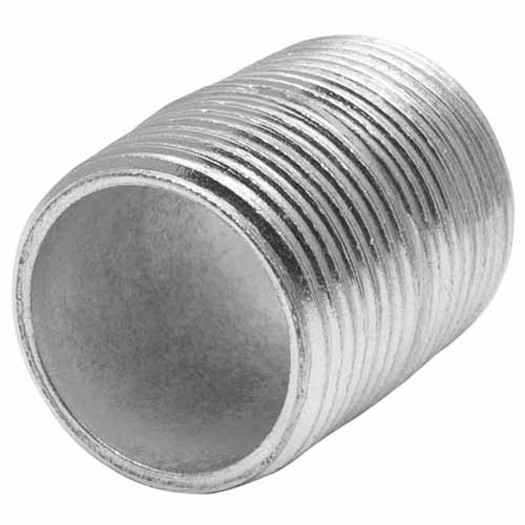 Rigid Galvanized Conduit Nipple 1-1/2" x 4" Electrical Fitting RN 150x400