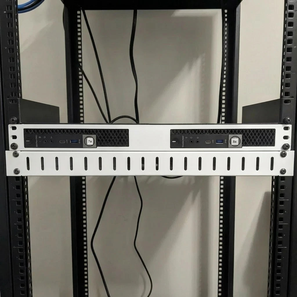 Dell OptiPlex Micro (MFF) 1U 19" inch Rack Mount - Single or Dual Mount Options