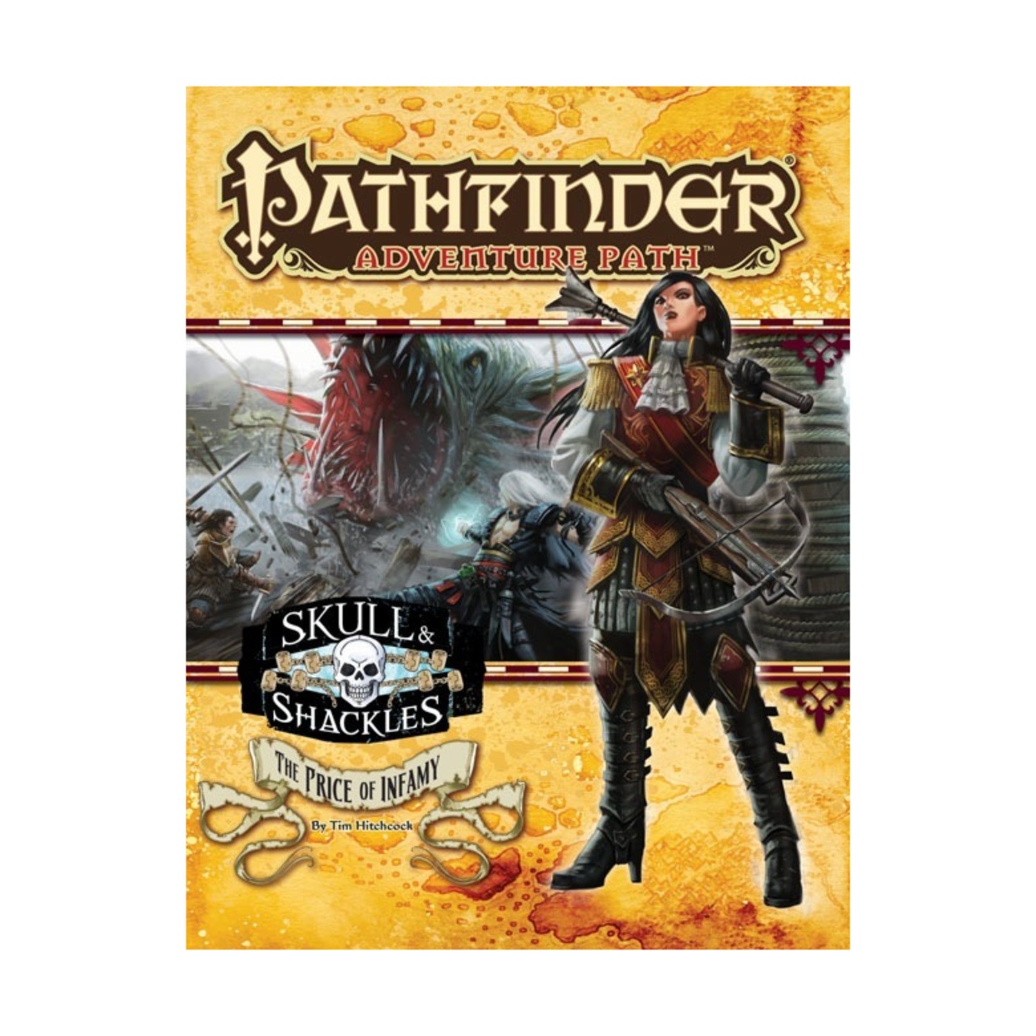 Paizo Pathfinder #59 "Skull & Shackles #5 - The Price of Infamy" VG+
