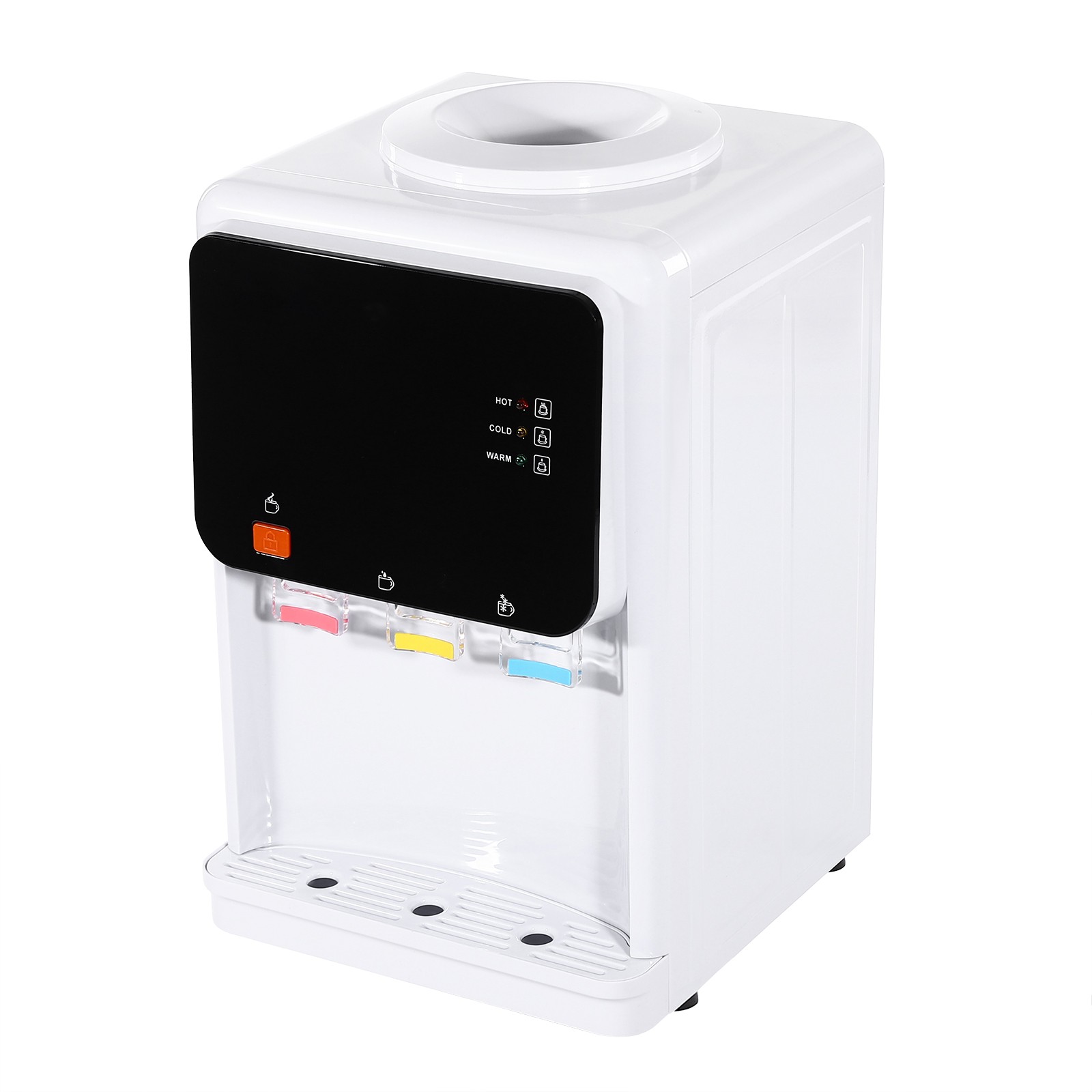 Top Loading Countertop Water Dispenser Hot Cold Water Cooler Drinking Machine