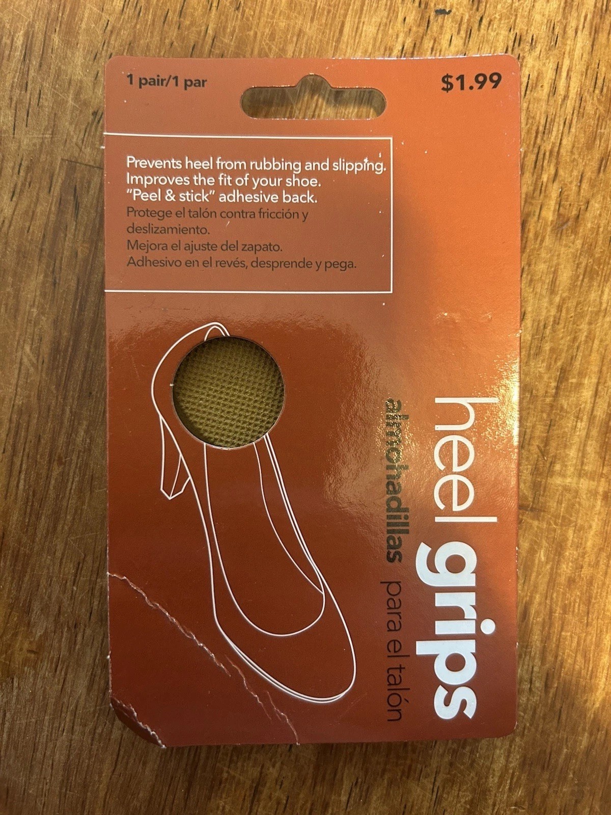 Heel grips payless almohadillas