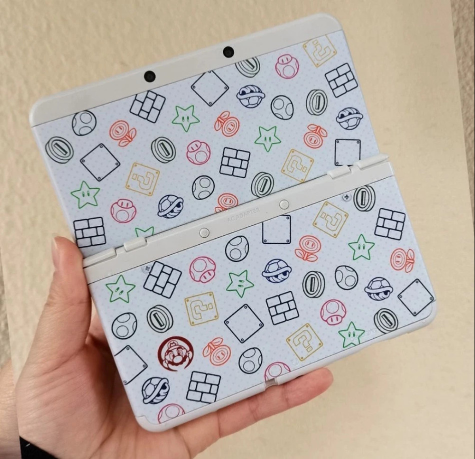 lements of Kirby Super Mario fused together Nintendo series console parts Cover