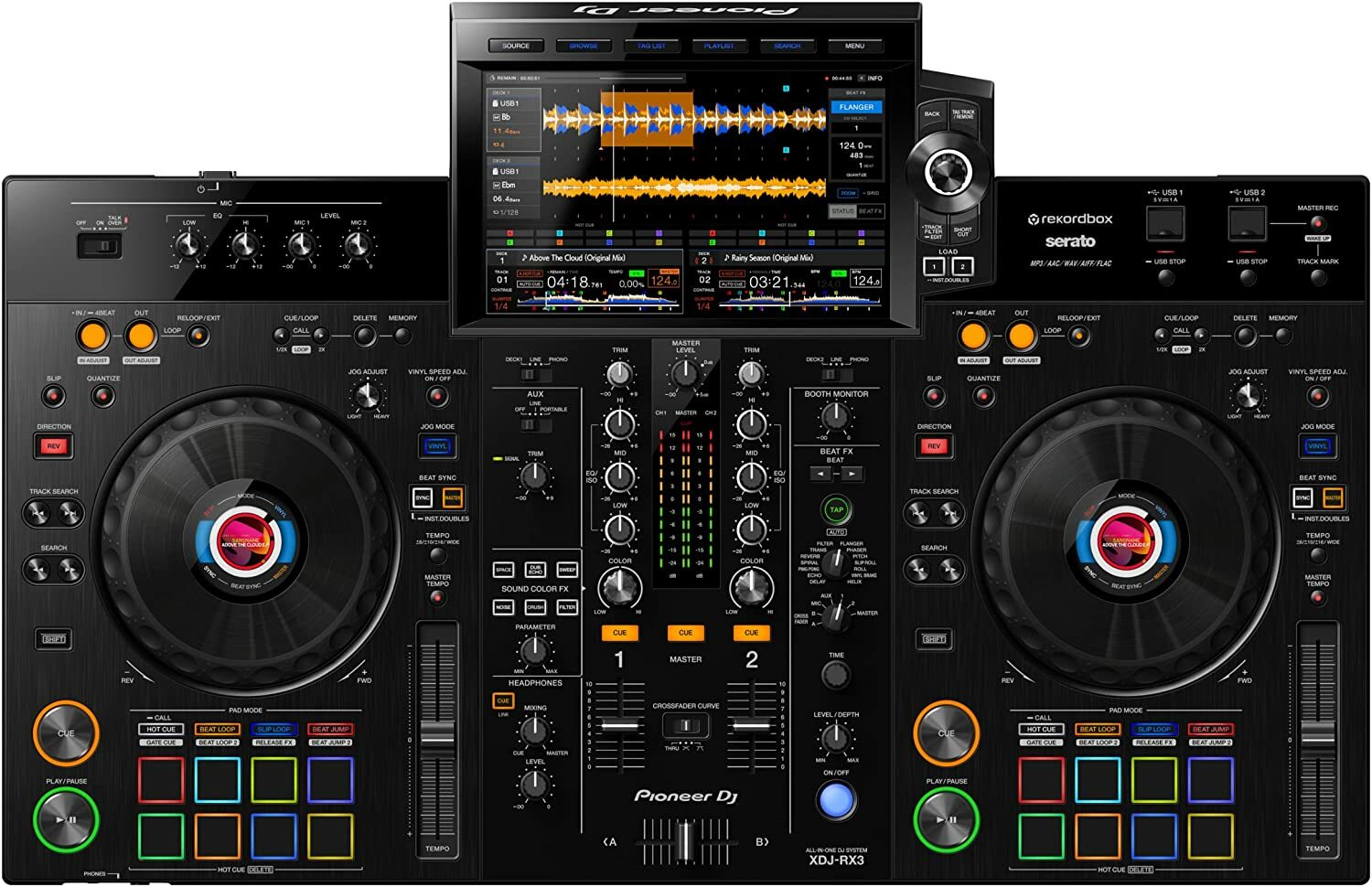 Pioneer DJ 2ch Performance All-in-One DJ System XDJ-RX3
