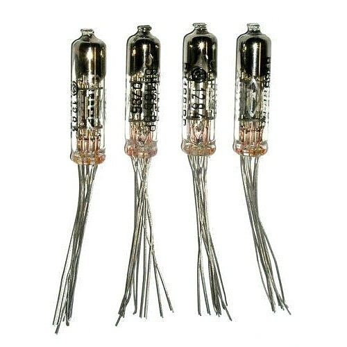 6N16B-V / 6021 6SN7 Double Triode Radio Tube Gold Grid Soviet Ussr