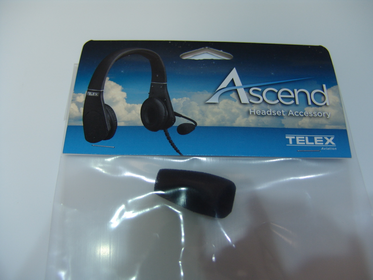 NEW REPLACEMENT MIKE FOAM, MUFF for TELEX ASCEND Mic Screen p/n PRD000253001