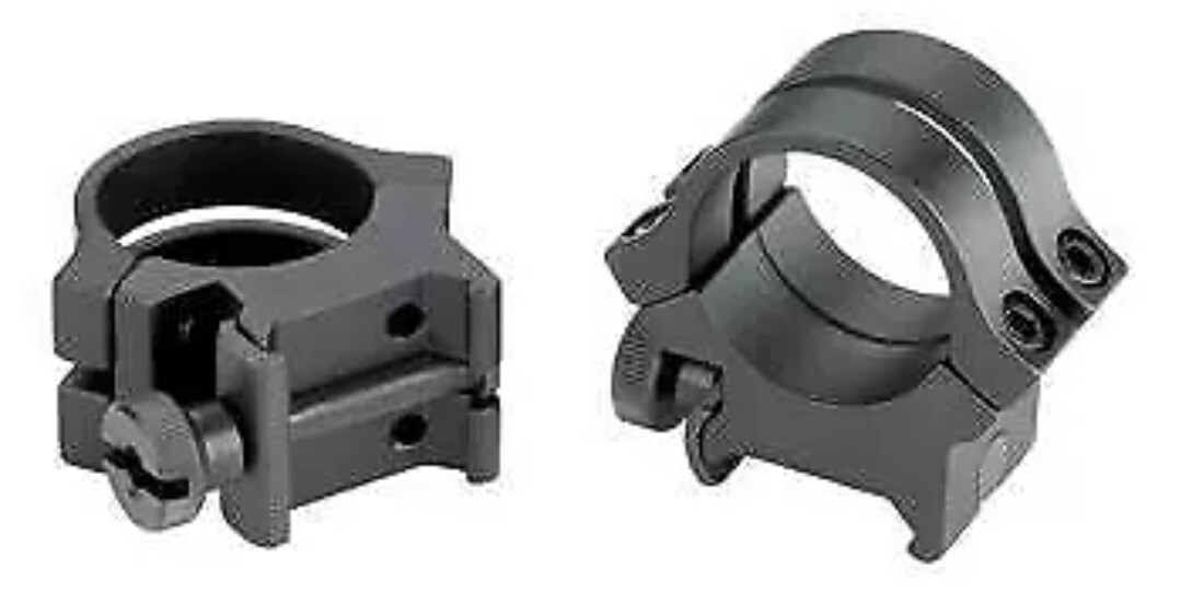 Weaver WEA49046, Quad Lock Rings, 1" Medium, Matte Finish