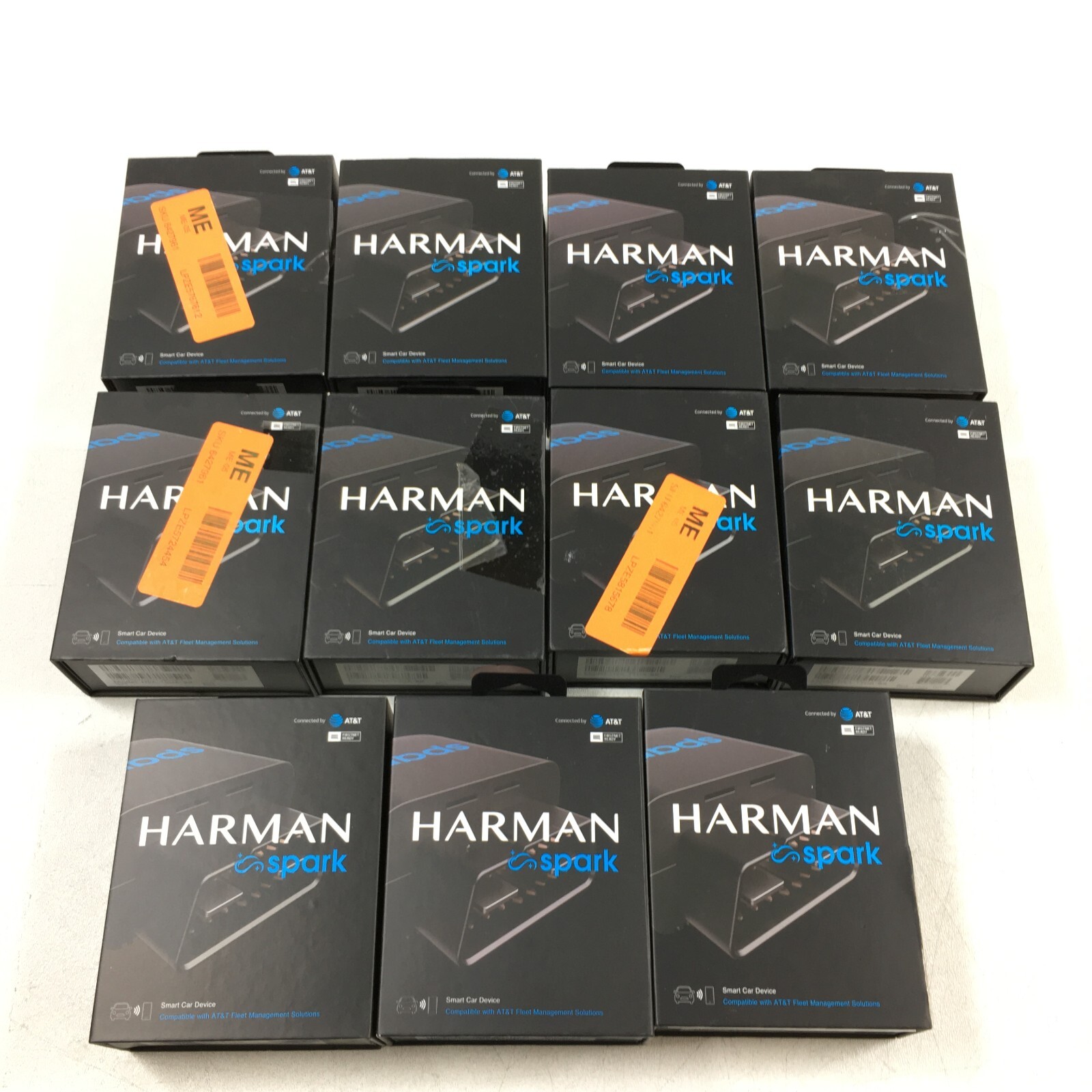 Harman Spark AT&T 4G LTE Mobile Smart Car Hotspot Black (LOT of 11)  FOR PARTS!
