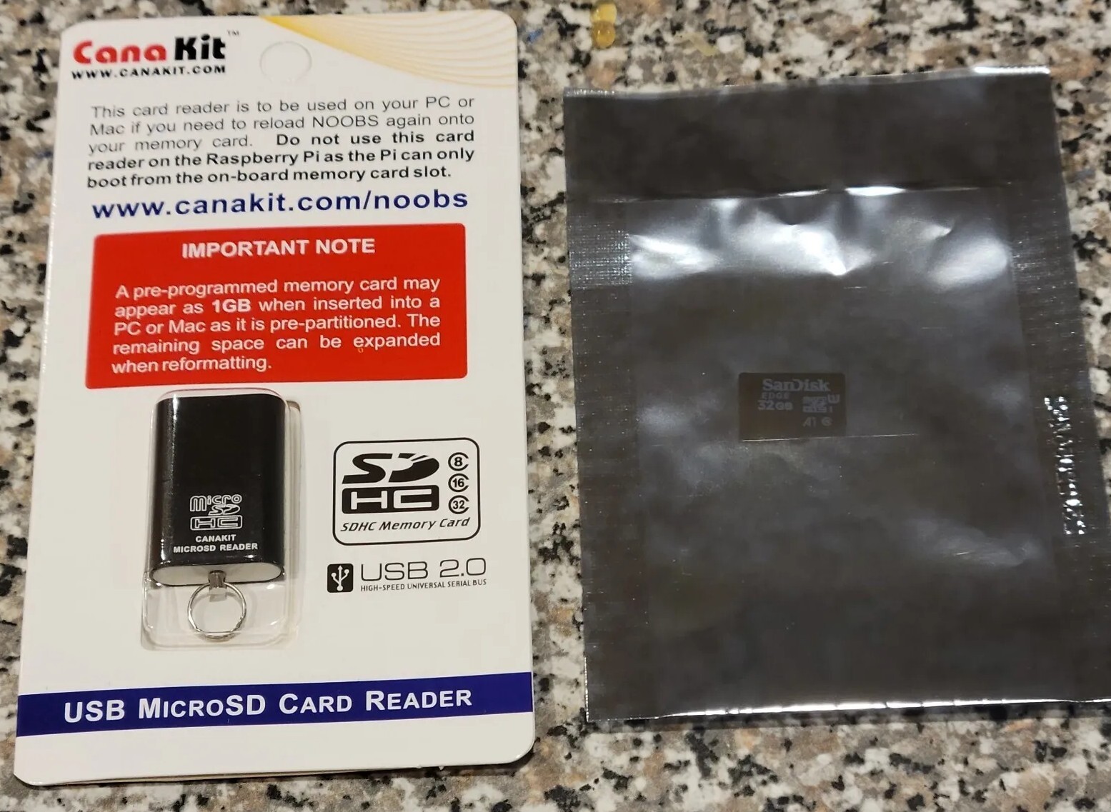 Canakit SDHC Memory Cards Readers