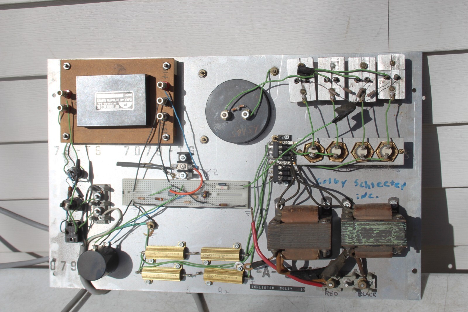 VTG Voltage Regulator Triplett Meter Panel Polytron Devices Power Suply Current