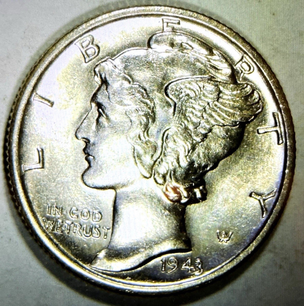 1943-S/S/S MERCURY DIME FSB, PRISTINE GEM,**PL * *RPM FS-501 ***READ DISCRIPTION