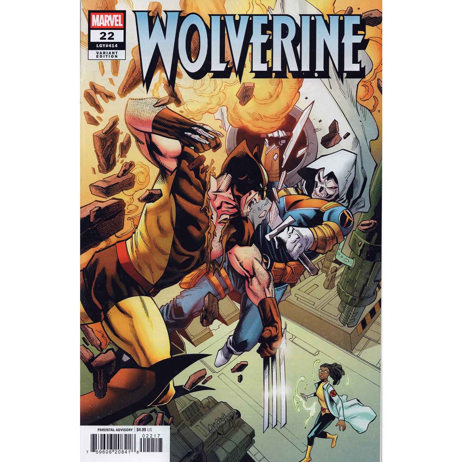 Wolverine #22 1:25 Chris Campana Variant Marvel Comics