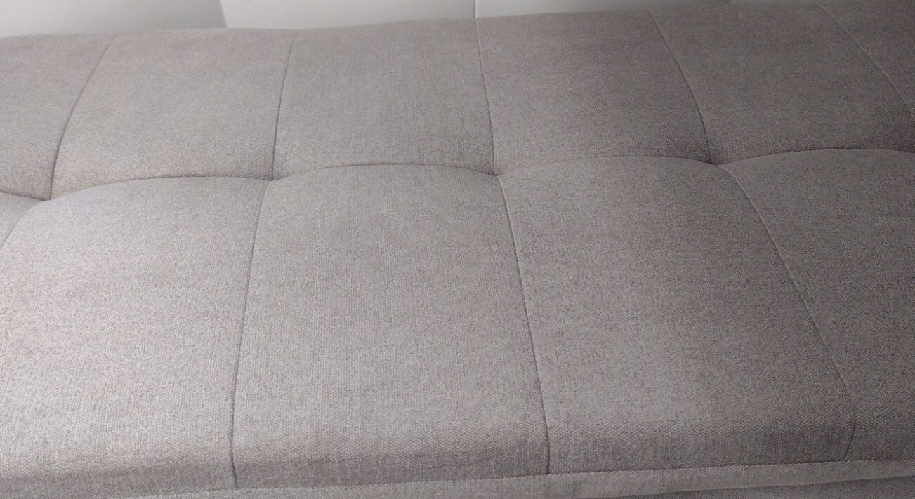 Baxton Studio Modern Storage Sofa Ottoman for NOA R615 Sectional Light Grey 45”