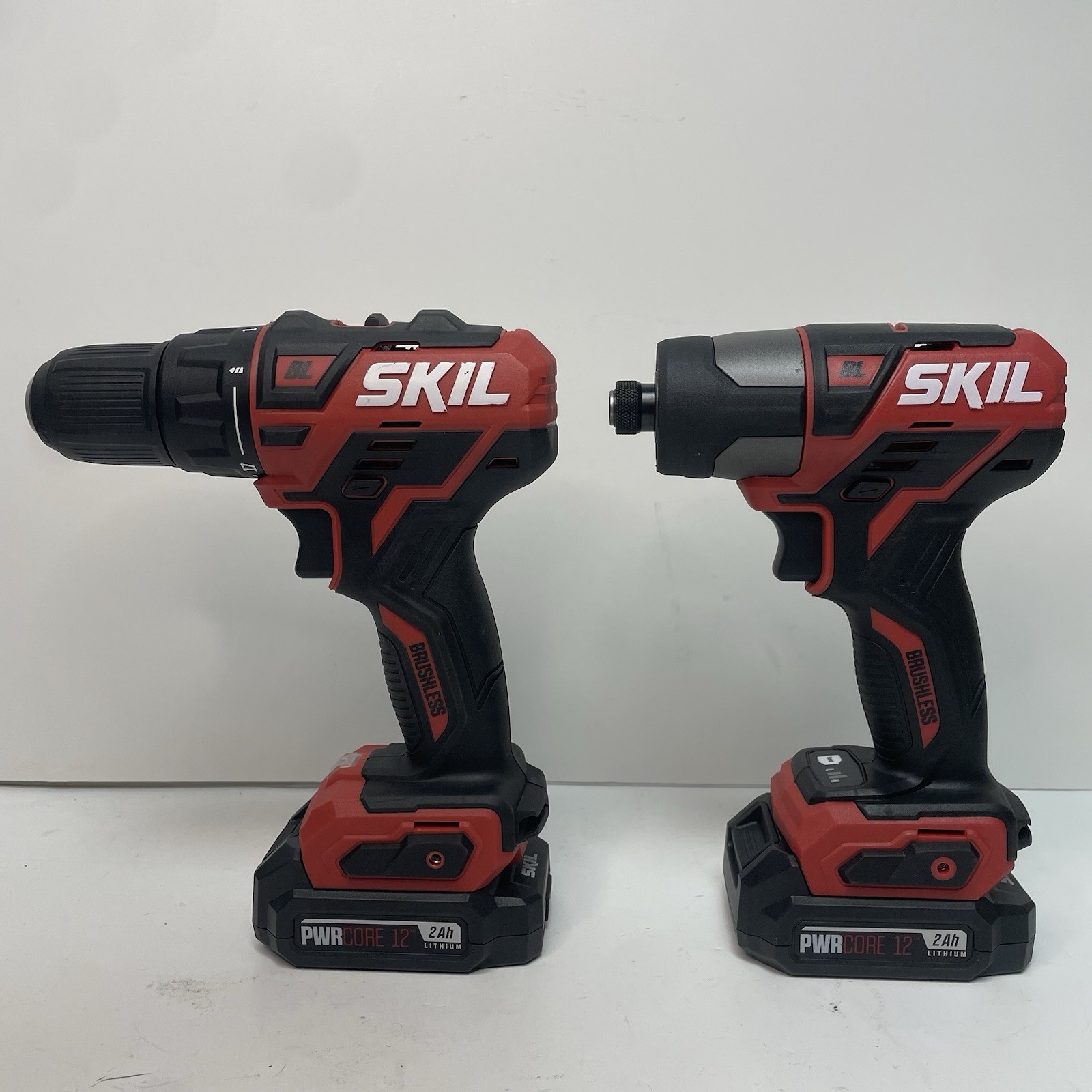 Skil Power Tool Set – Drill, Impact, Multitool, Charger, Batteries (2), Light