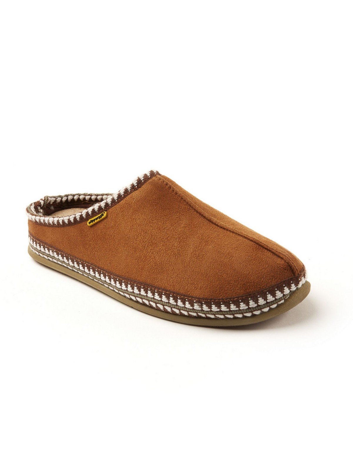 DEER STAGS  Mens Brown Wherever Round Toe Slip On Slippers Shoes 8 M