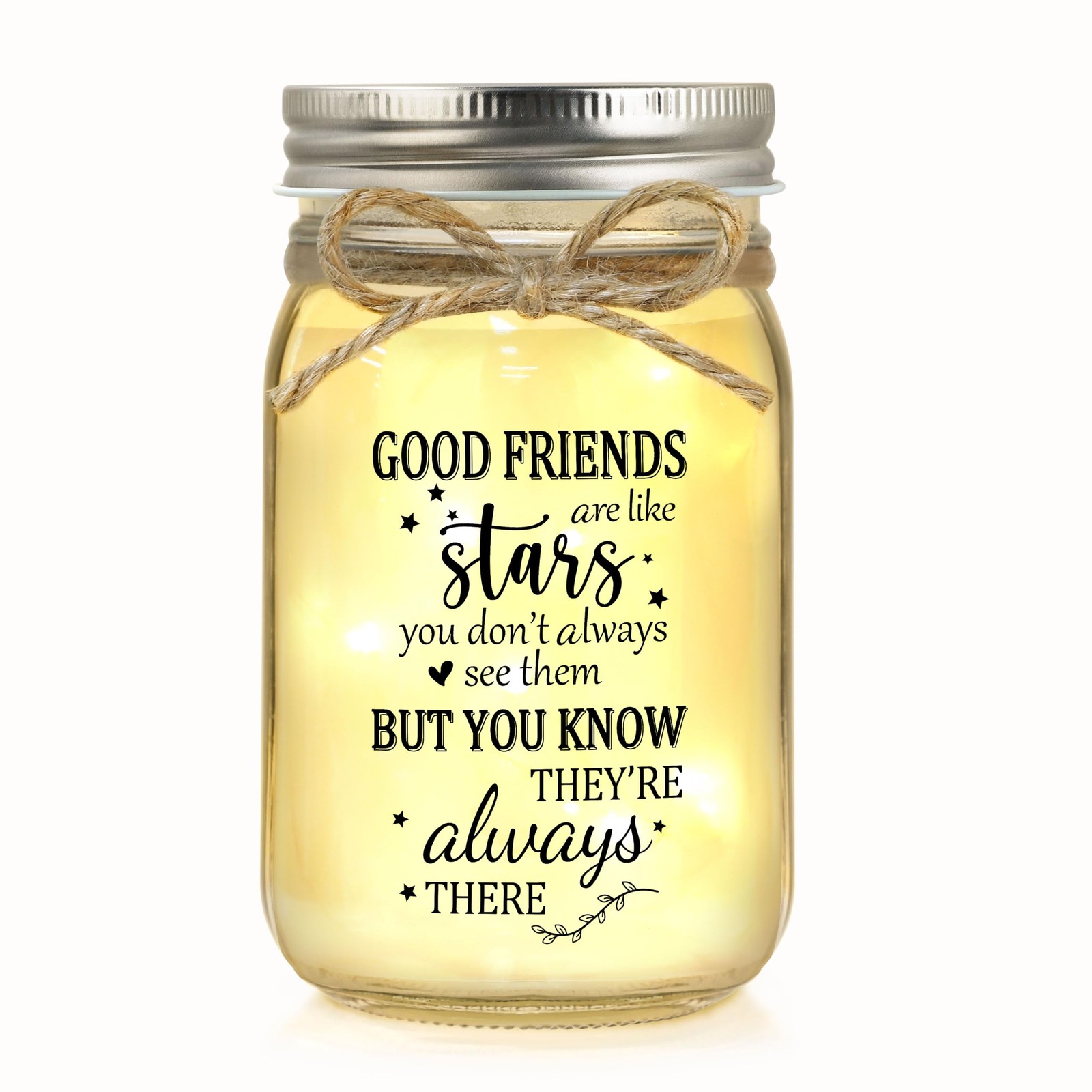 Friendship Gifts for Women, Best Friend Woman, 32 Ounces, Clear