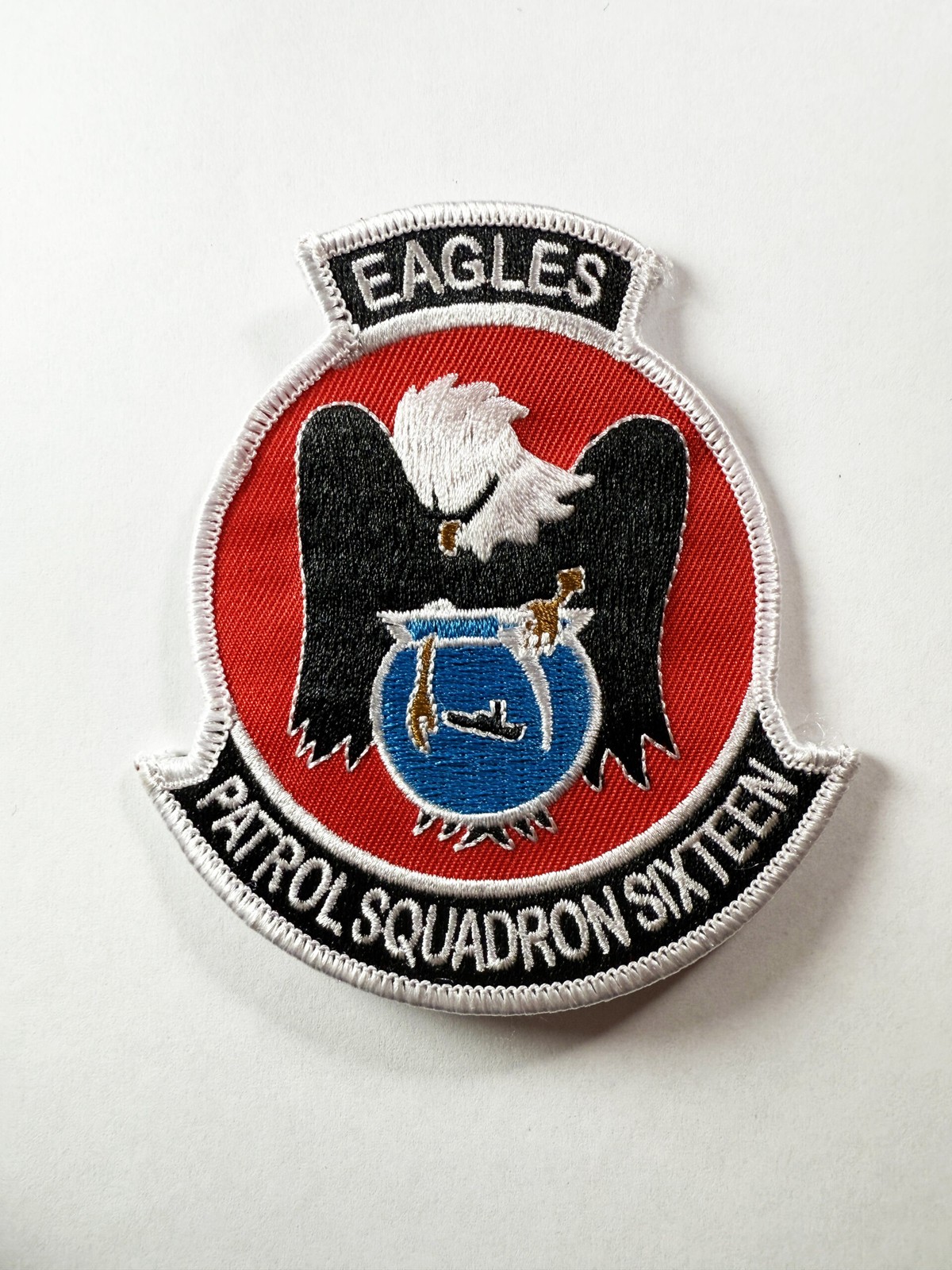 VP-16 War Eagles Squadron Patch – Iron On/ Sew On, Embroidered, 4 Inch