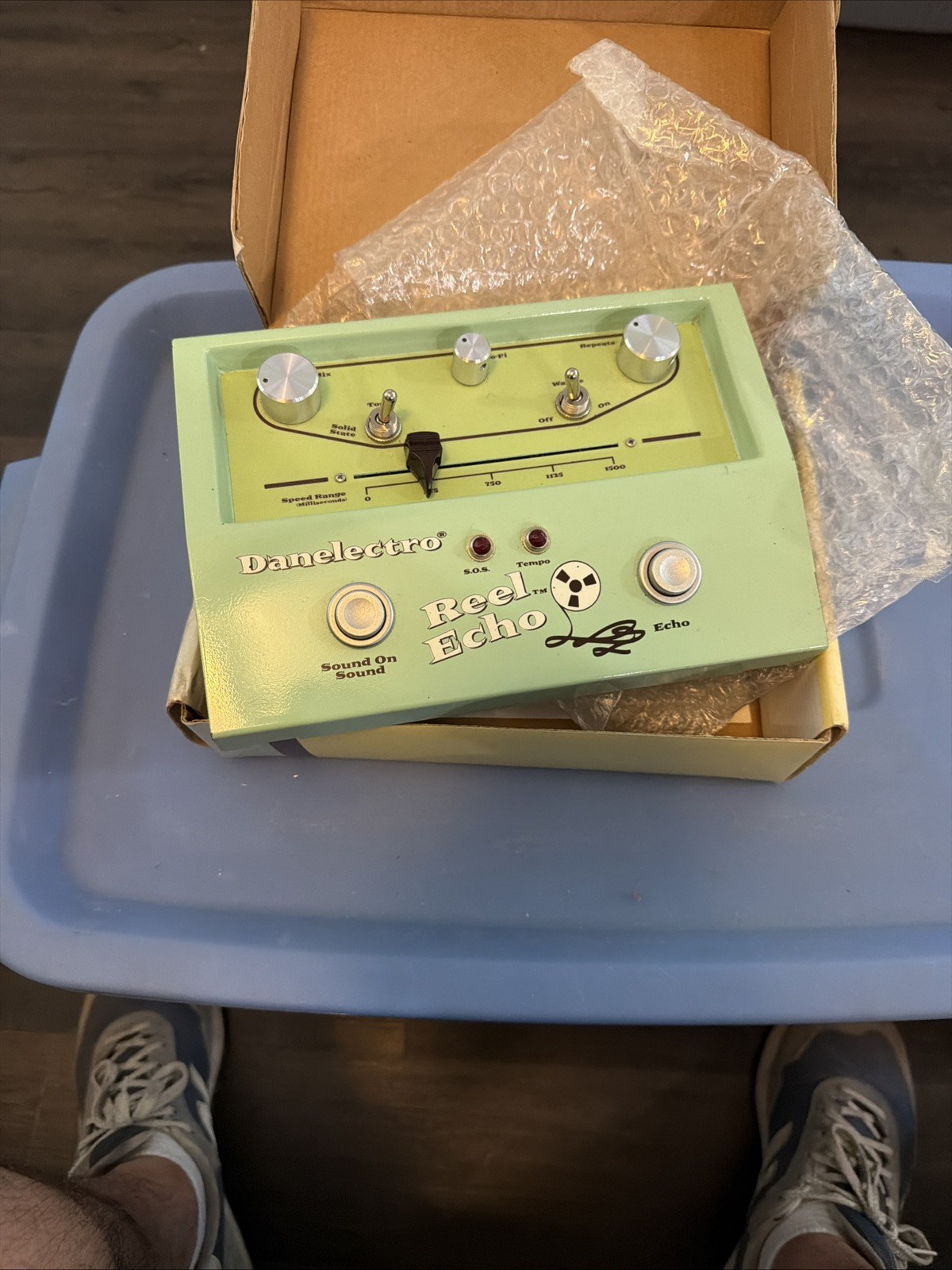 Rare Mint Danelectro Reel Echo DTE-1 In Box NEW!