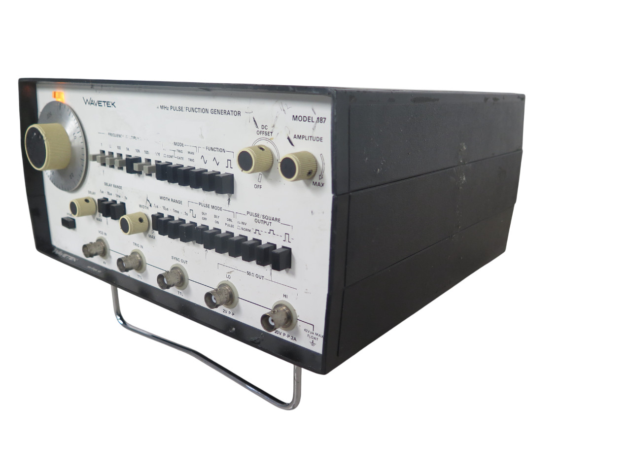 Wavetek 187 Puls Function Generator 4MHz - Free Shipping