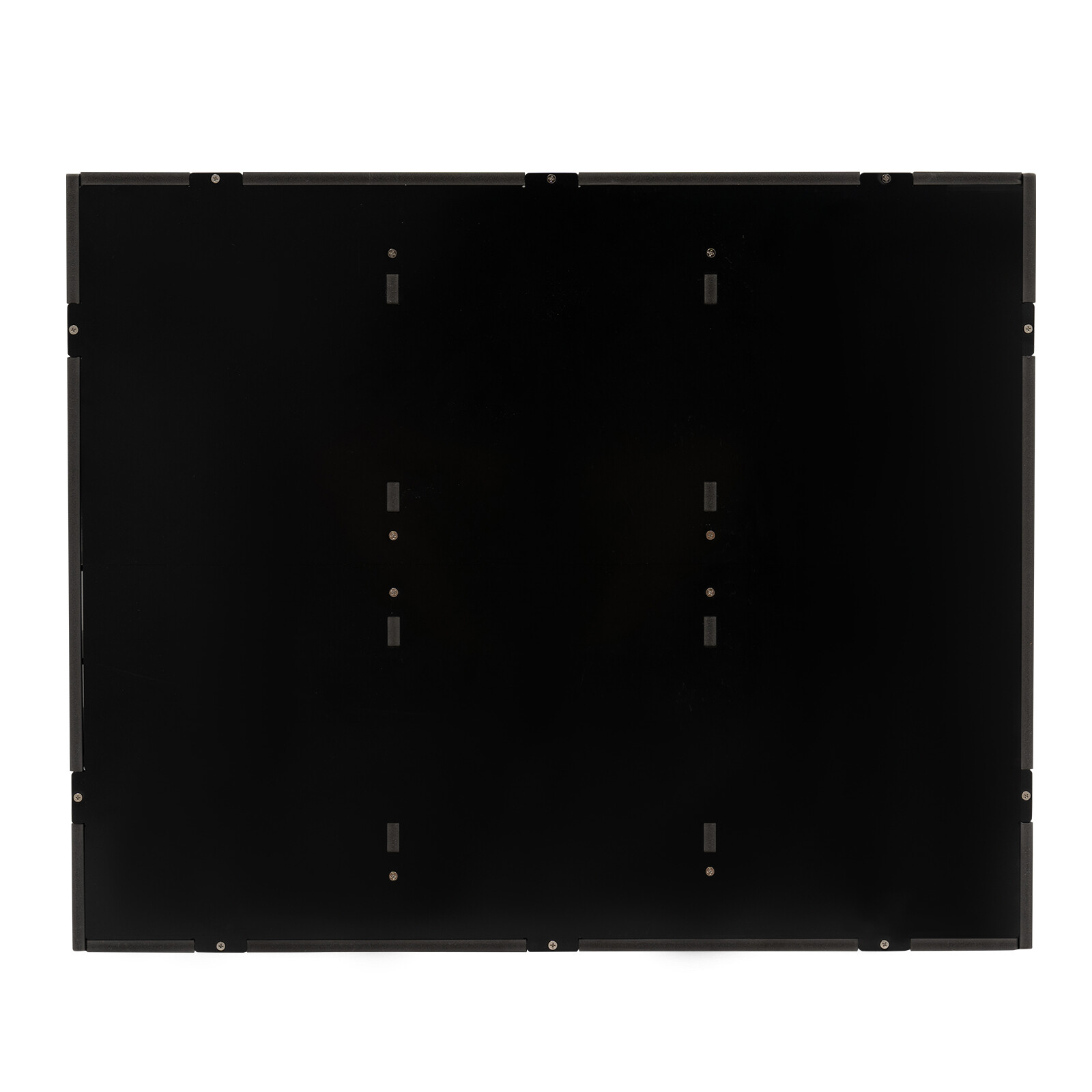 24 Compartments PVC Literature Organizer Desktop File Sorte Display Stand Black