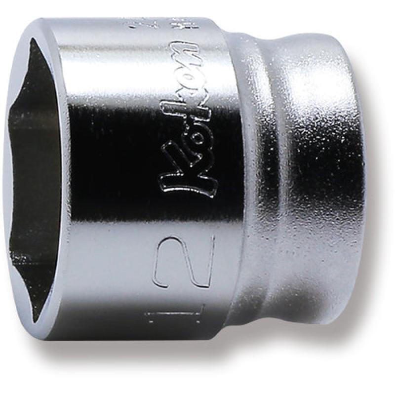 Koken 2400MZ-12 1/4 Inch Sq. Dr. Socket 12 mm 6 Point Length 15 mm Z-series