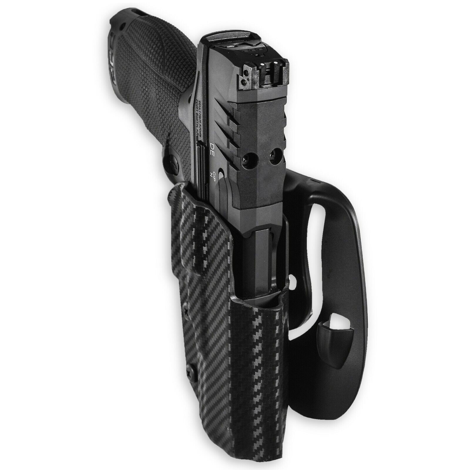 WHOLEGUNS OWB Kydex Holster WALTHER PDP COMPACT/4"/4.5" - Paddle