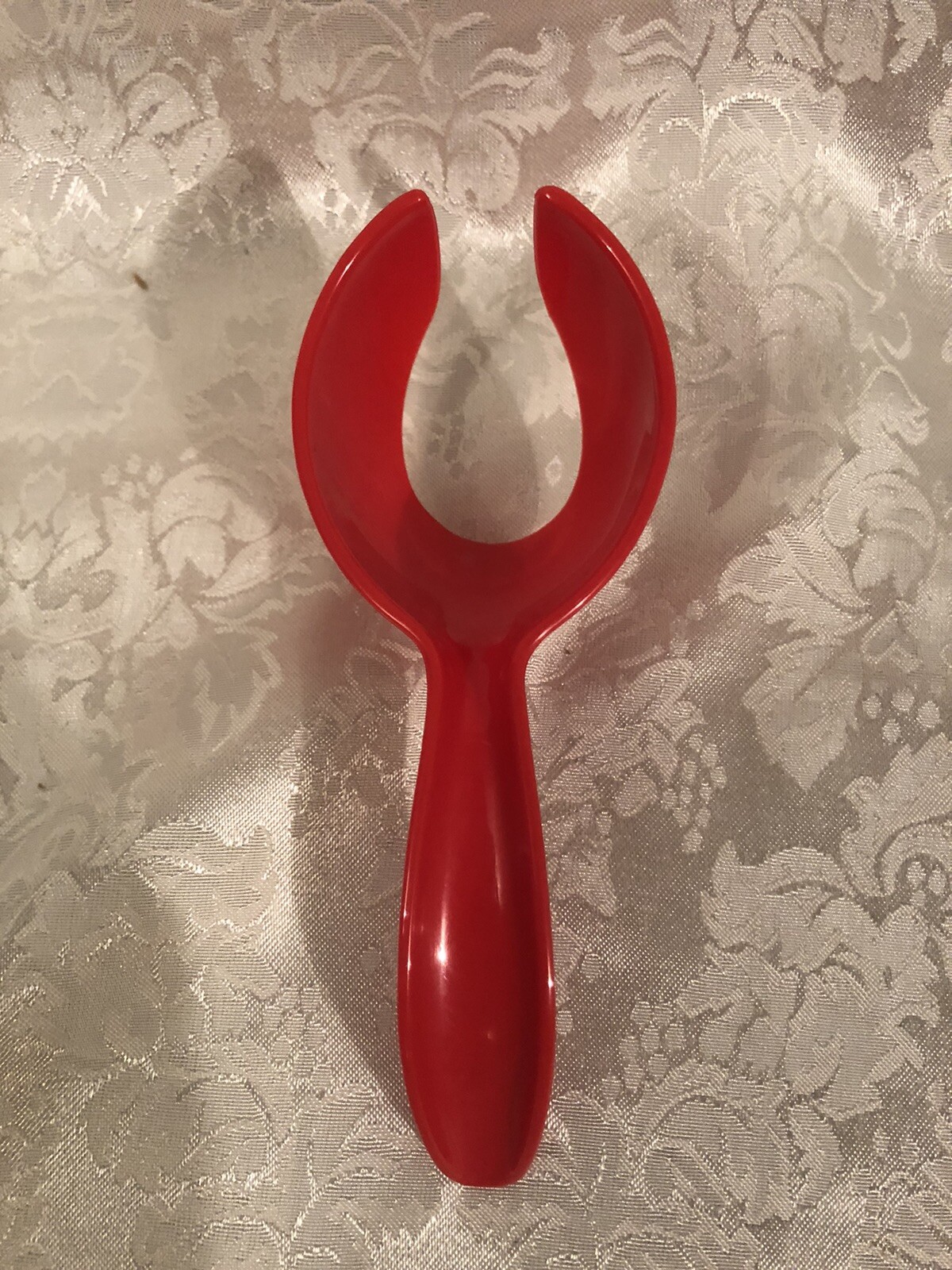 Tupperware Classic Red Hard Boiled Egg Retriever Utensil Gadget Free Ship🥚