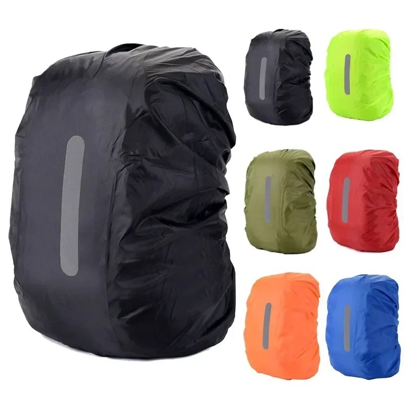 Waterproof Outdoor Backpack Cover Rain Protection Safety Ravel Cap for Hiking &