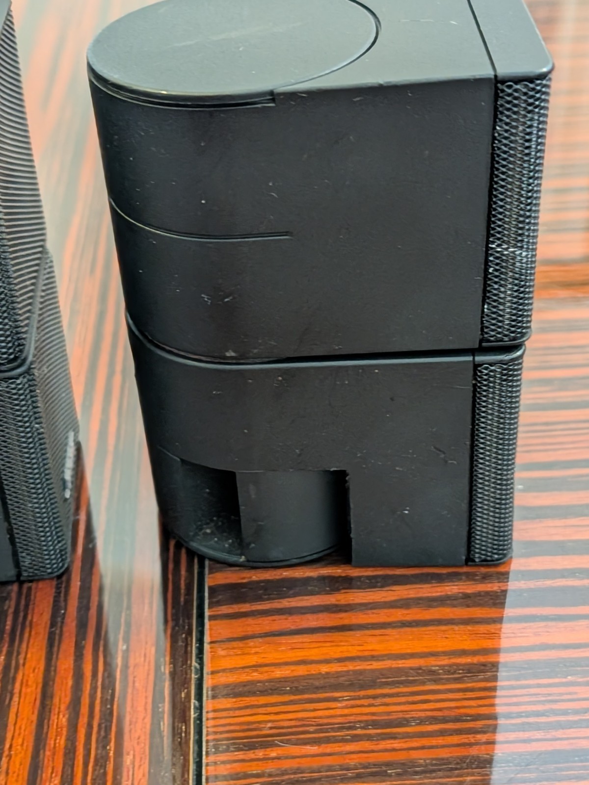 4x BOSE Jewel Double Cube Speakers Black